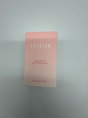 SheGlam Quick Refresh Brush Spray Cleaner - Pink